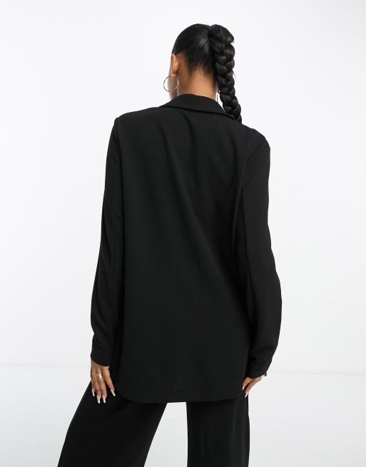 Jersey longline blazer best sale