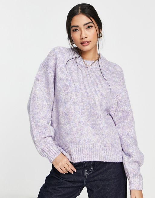 Vero Moda jumper in mixed lilac | ASOS