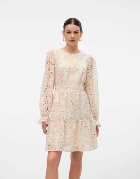 Vero Moda - Jurk in wit - view 1