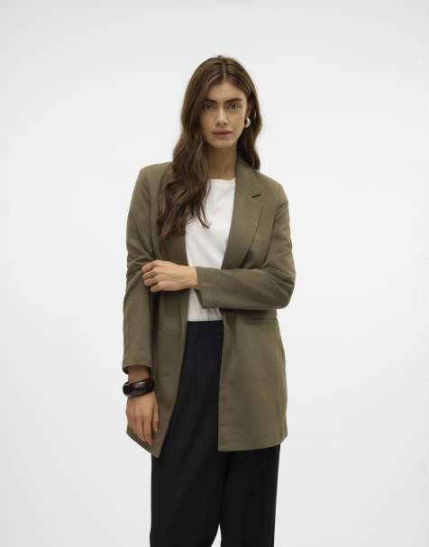 Vero Moda - Kakigrøn blazer - view 1
