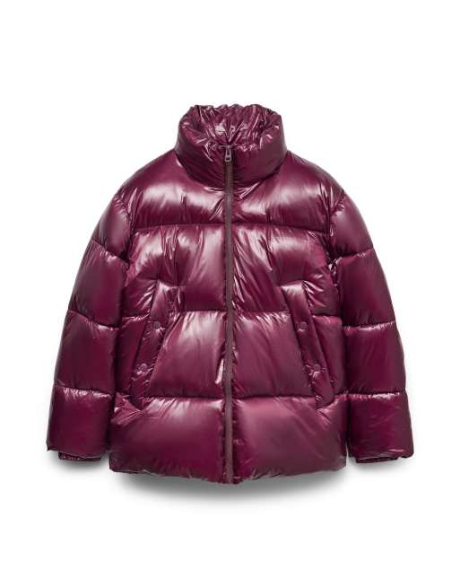 Vero Moda kappa i vinrött, 5 av 5