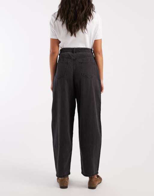 Vero Moda – Kirsa – Jeans in mittelgrauer Waschung mit hohem Bund und abgerundetem Beinschnitt, 2 von 5
