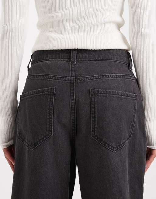 Vero Moda - Kirsa - Jeans met halfhoge taille en rechte pijpen in medium grijze wassing, 5 van 5