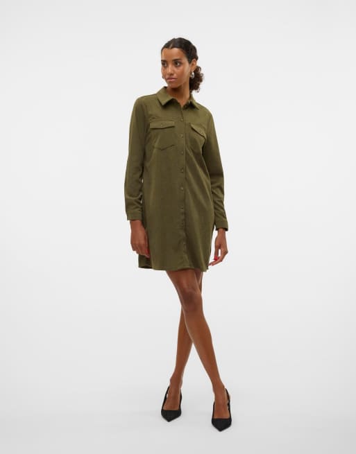 Vero Moda kjole i oliven, 3 af 6