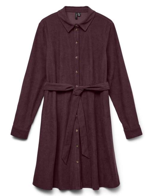 Vero Moda kjole i vinrød, 6 af 6