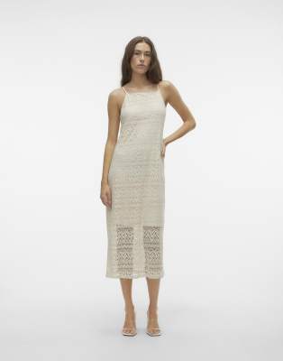 Vero Moda - Kleid in Birke-Neutral
