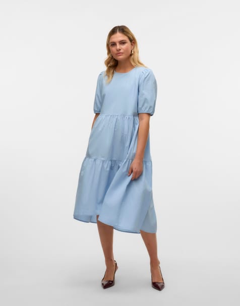 Vero Moda – Kleid in Hellblau - view 1