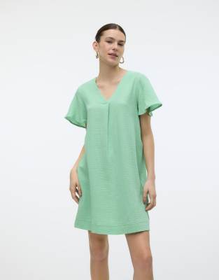 Vero Moda - Kleid in Katydid-Grün