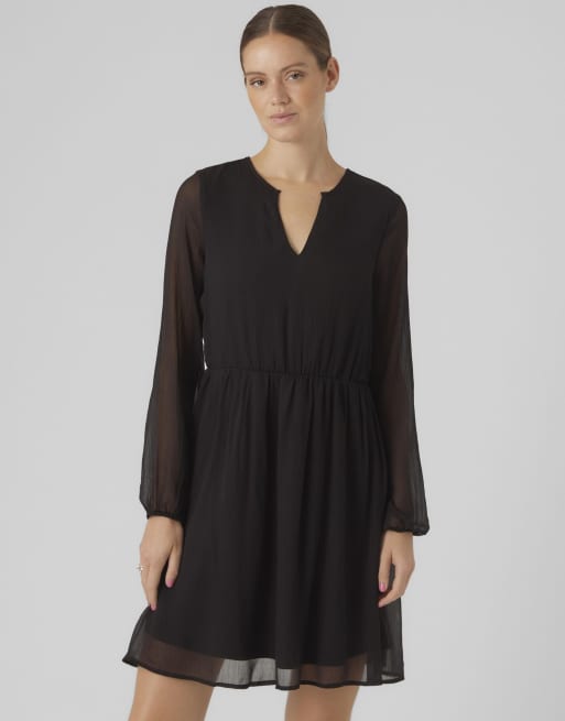 Vero Moda – Kleid in Schwarz