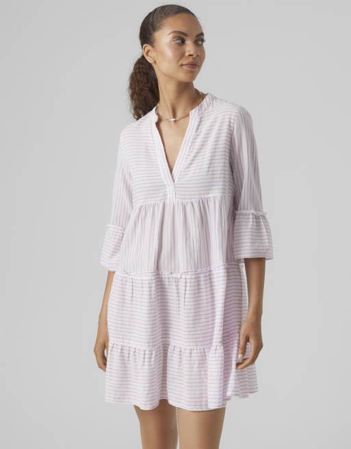 Vero Moda – Kleid in Snow White 5