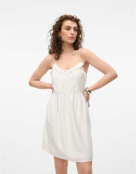 Vero Moda – Kleid in Weiß - view 1