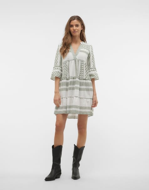 Vero Moda – Kleid in Weiß - view 1