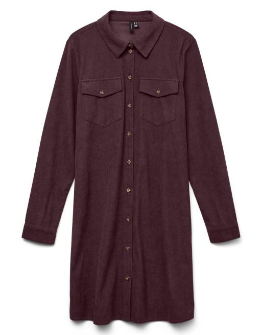 Vero Moda Kleid in Weinrot, 6 von 6