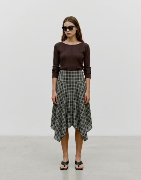 Vero Moda Knitted top in chocolate torte - view 1