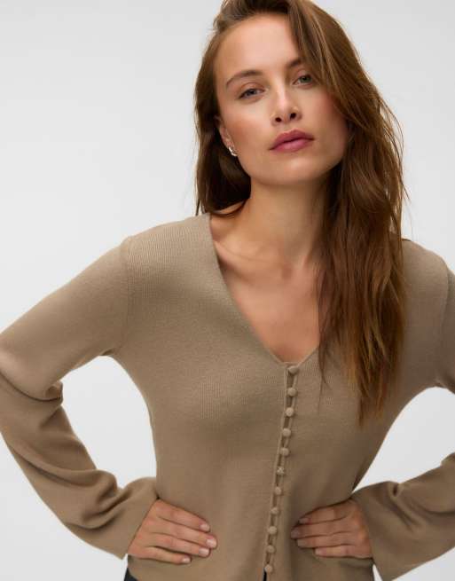 Vero Moda kofta i coriander, 3 av 5