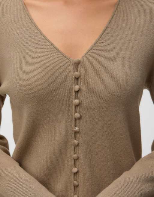 Vero Moda kofta i coriander, 4 av 5