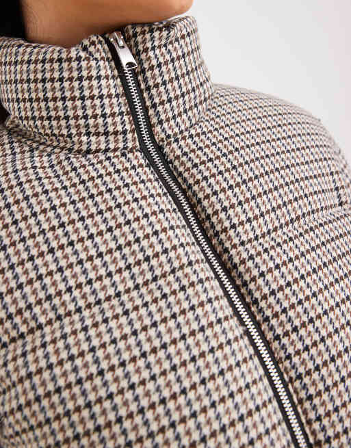Vero Moda - Kort pufferjack met heritage ruiten, 4 van 4