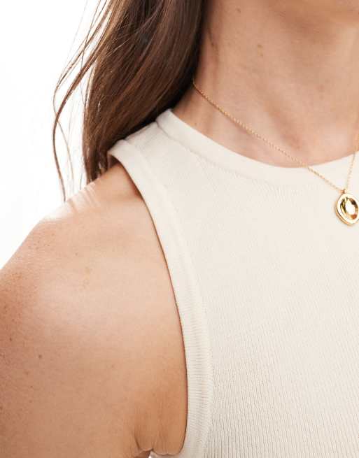 Vero Moda – Krämvitt linne, 3 av 4