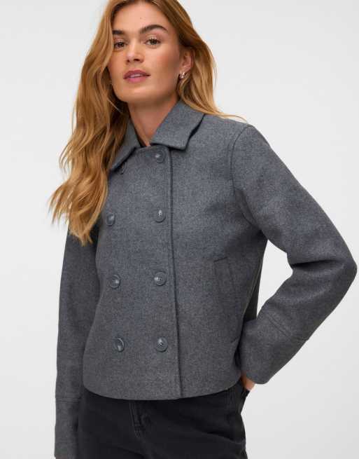 Vero Moda kurtka w ciemnoszary melanż, 3 z 5