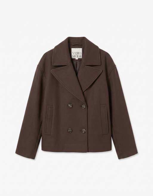 Vero Moda kurtka w kolorze czekoladowego brązu, 5 z 6