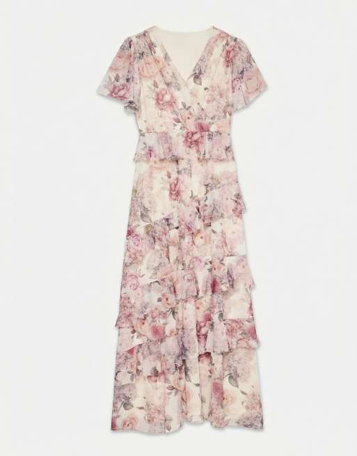 Vero Moda Layered dress in birch, 5 of 5