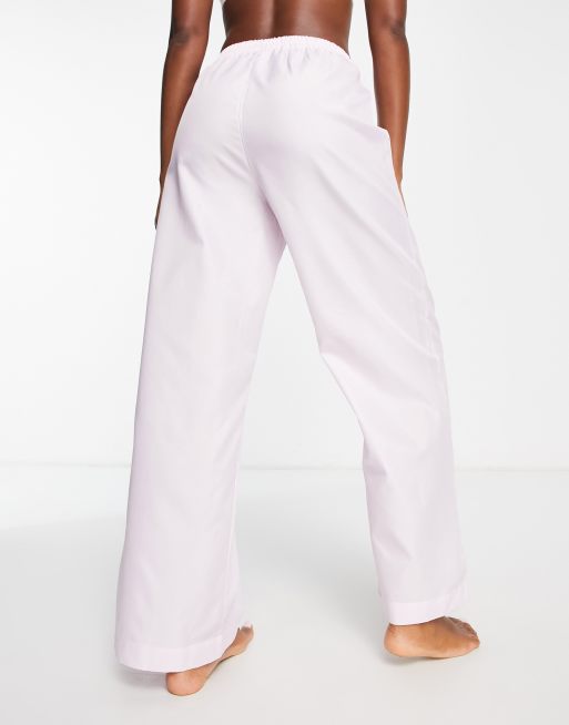 Vero Moda – Lekkie różowe spodnie od piżamy, 2 z 4