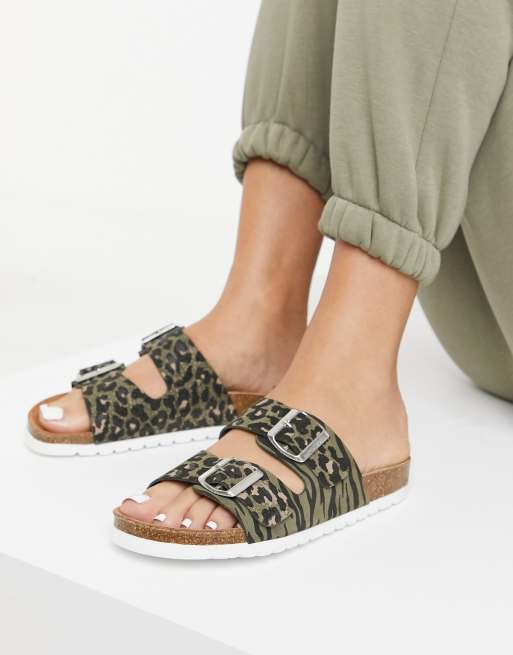 Sandalen dierenprint discount