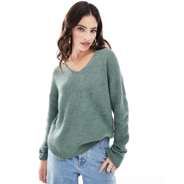 VERO MODA GIRL gebreide trui lichtblauw | wehkamp