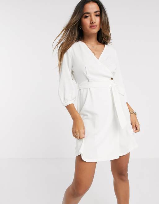 Vero moda witte discount jurk