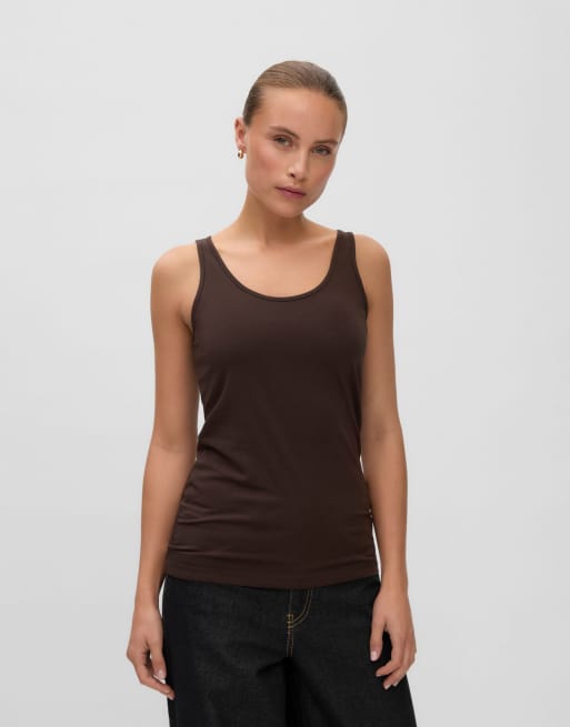 Vero Moda linne i chokladbrun, 3 av 6