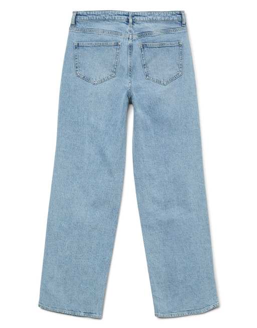 Vero Moda – Ljusblå jeans i wide fit, 7 av 7