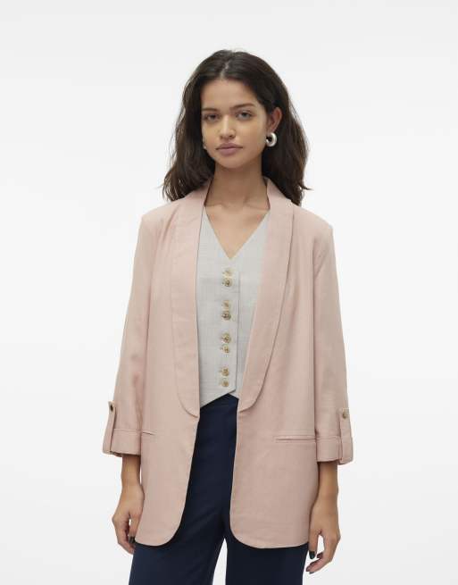 Vero Moda – Ljusrosa kavaj