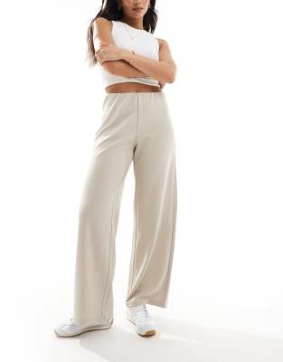 Vero Moda - Lockere Schlupfhose in Lichtblick-Neutral