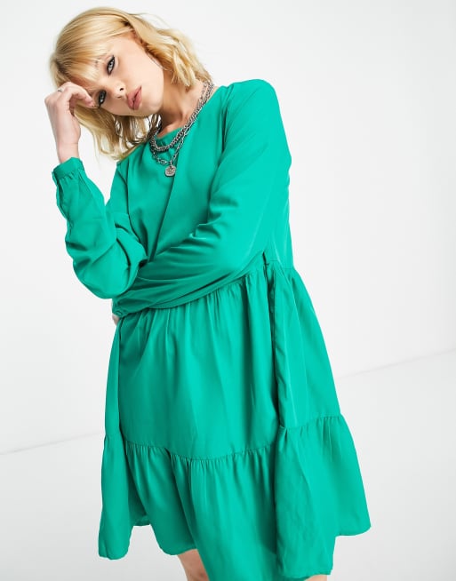 VMVICA Long dress, Medium Green