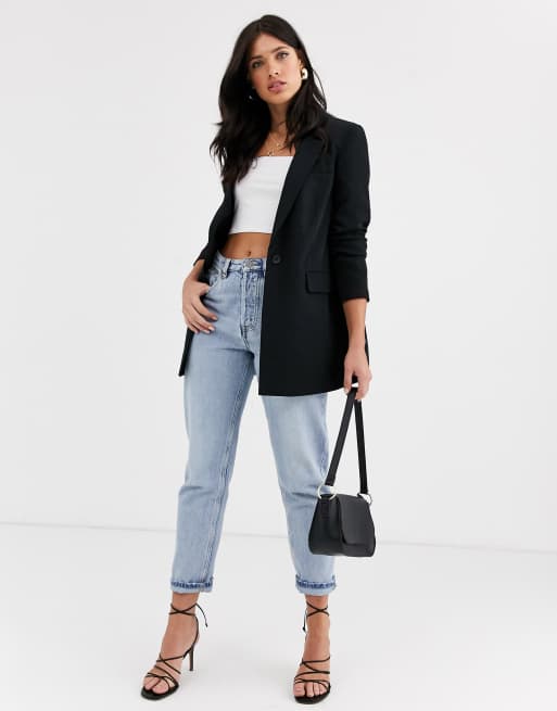 Vero moda 2025 longline blazer