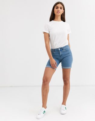 vero moda denim shorts