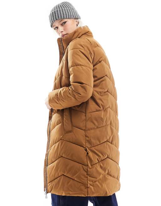 Tan down sale coat