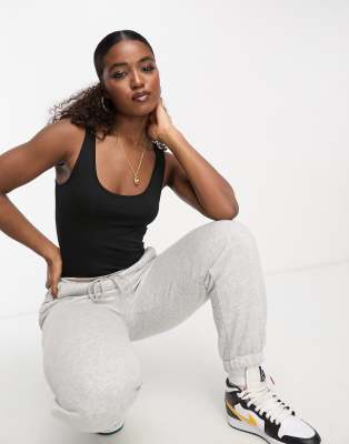 Vero Moda Vero Moda longline vest in black