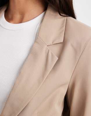 Vero Moda Loose Fit Tailored Blazer In Pattern