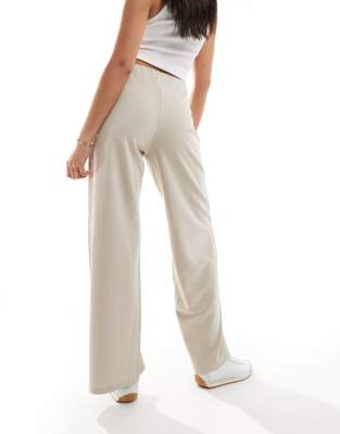 Vero Moda Loose Pull On Pants In Neutral