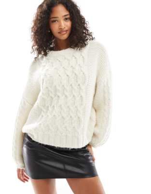 VERO MODA Maglione Lavorato A Maglia Donna - Modello Vmgigi Noos, Scollo A Barca E Maniche 3/4, Morbido E Confortevole, Perfetto Per La Mezza Stagione - 3