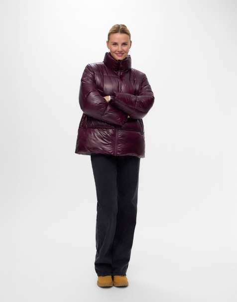 Vero Moda Manteau couleur vin - view 1