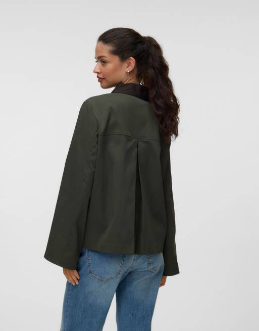 Vero Moda Mantel in Forest Night, 2 von 5