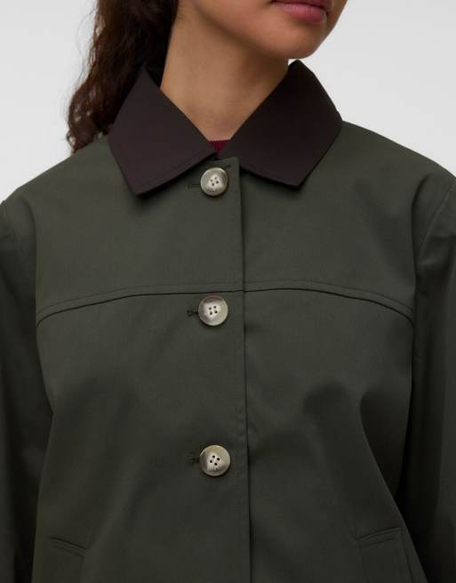 Vero Moda Mantel in Forest Night, 4 von 5