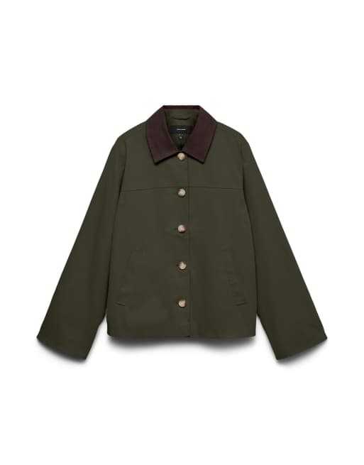 Vero Moda Mantel in Forest Night, 5 von 5