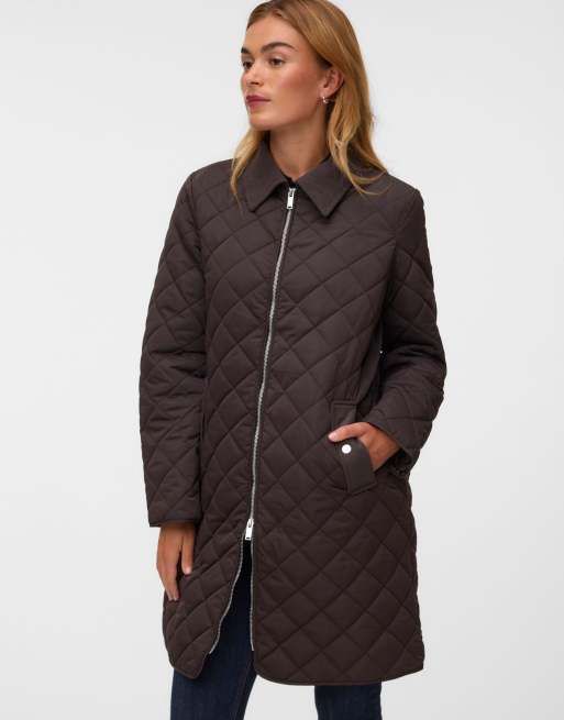 Vero Moda Mantel in Schokobraun, 3 von 5