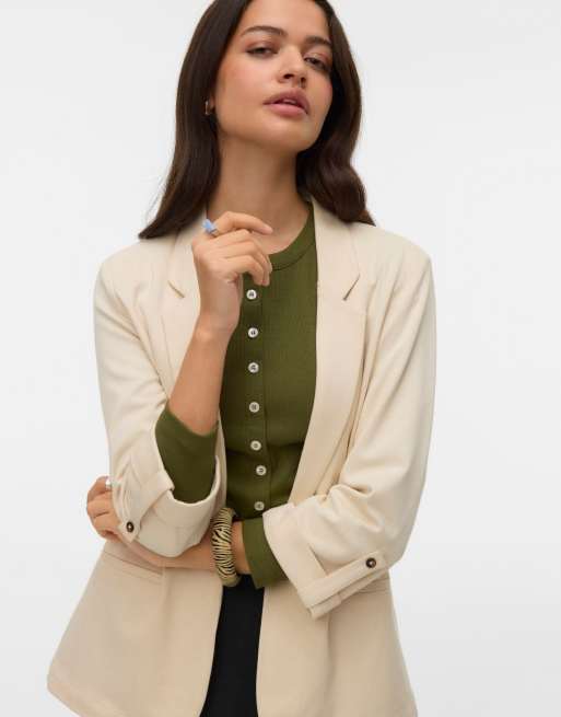 Vero Moda – Marynarka w naturalnym kolorze, 2 z 4