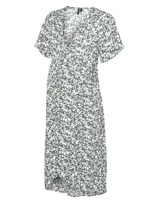 Vero Moda Maternity klänning i laurel wreath, 6 av 6