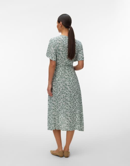 Vero Moda Maternity Kleid in Lorbeerkranz, 2 von 6