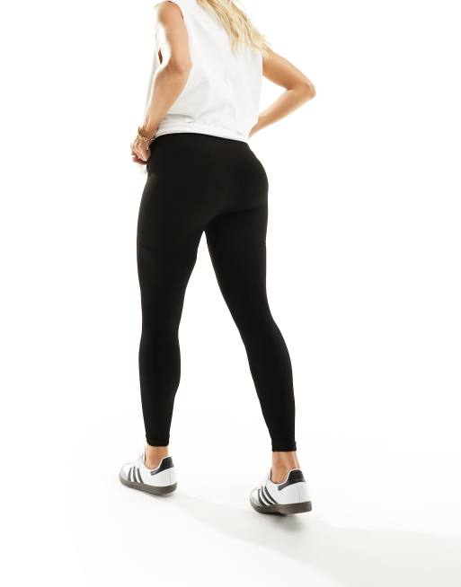 Maternity Ribbed Seamless Leggings